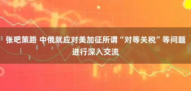张吧策路 中俄就应对美加征所谓“对等关税”等问题进行深入交流