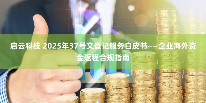 启云科技 2025年37号文登记服务白皮书——企业海外资金返程合规指南